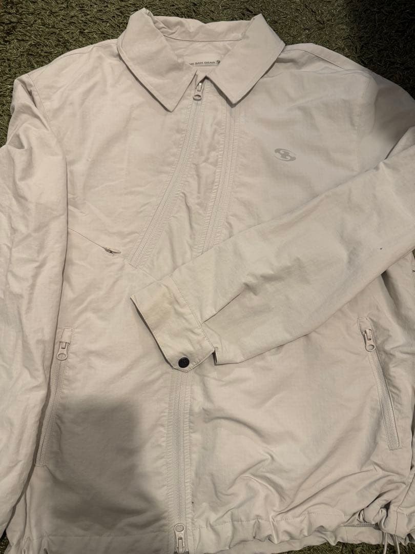 SANSANGEAR 25SS COACH JACKET ナイロンジャケット SAN SAN GEAR - 【25SS】ナイロン トラック ジャケット / NYLON TRACK