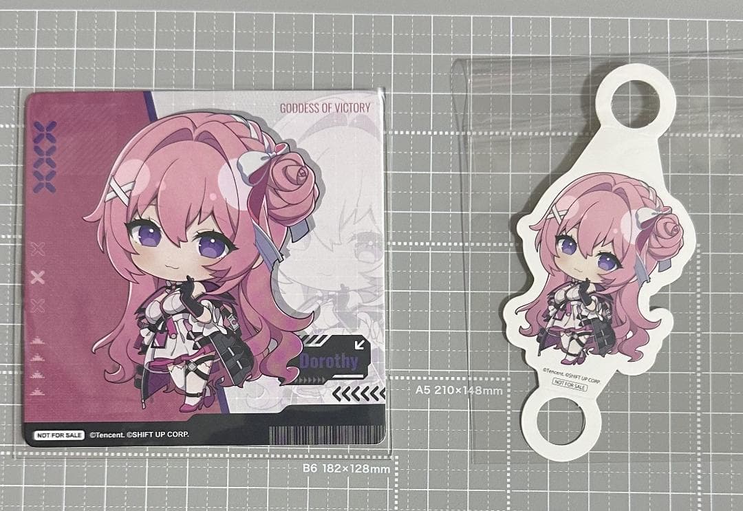 勝利の女神 NIKKE ドロシー グッドスマイル cafe 中国限定 2点セット