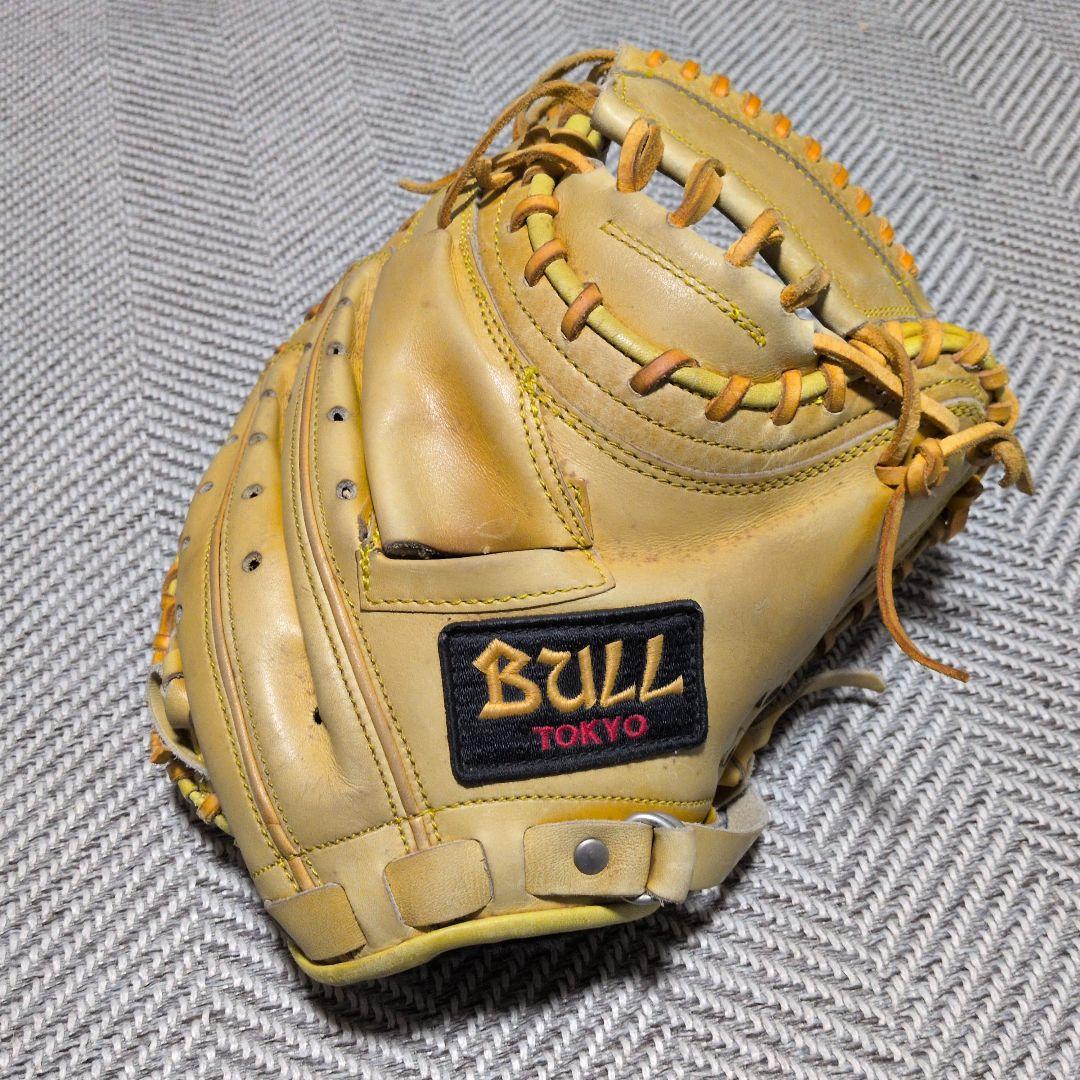 東駒　東京BULL PRO Special Order 野球グローブ クリーニング済み (高校野球対応)】 東駒 BULL TOKYO 硬式グローブ