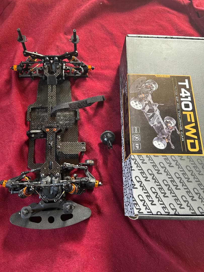 T410FWD 電動FWDツーリングカー CARTEN 1/10電動シャフトドライブFWDツーリングカー「T410FWD」登場