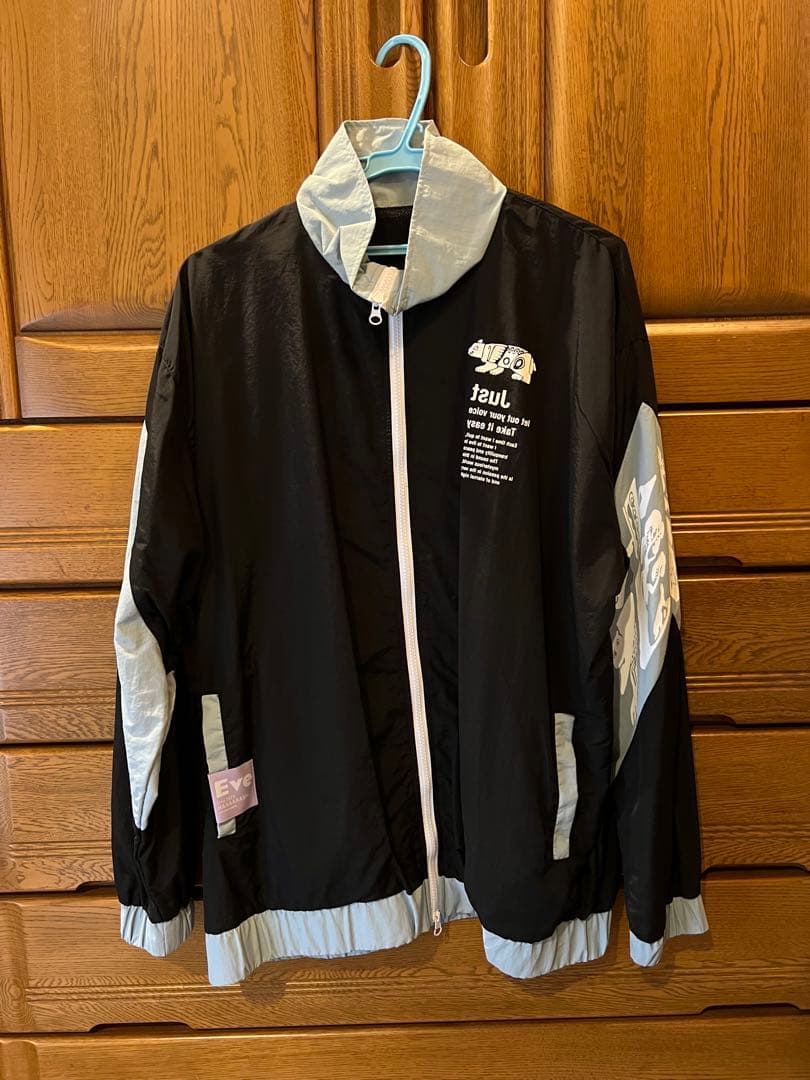 Eve】『花嵐』グッズ ジップアップジャケット黒 Mサイズ - メルカリ