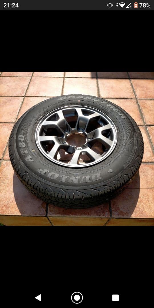 JB74タイヤホイール 195/80R15 1本 JB74タイヤホイール 195/80R15 1本 - メルカリ