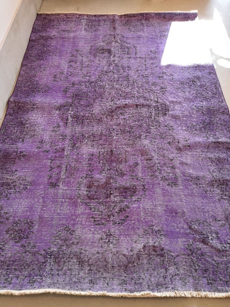 【D.Rin】大判/パープルのオーバーダイ　　No.579