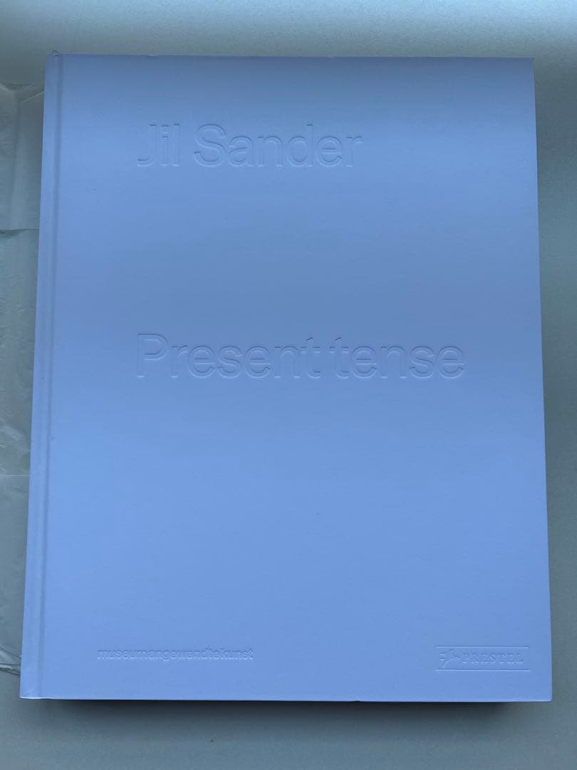 Jil Sander Present tense 展覧会図録 Jil Sander Present tense 展覧会図録 - メルカリ