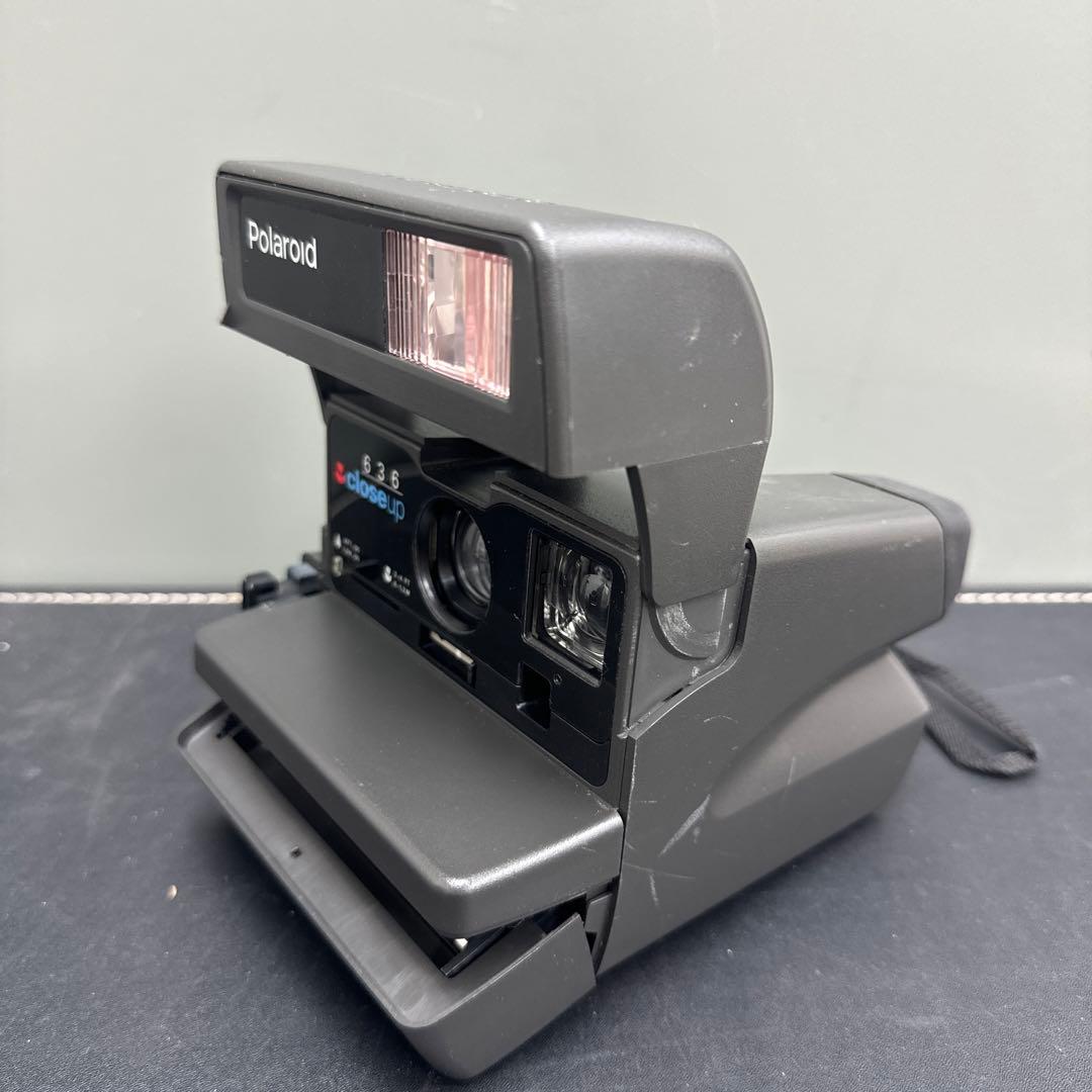 Polaroid 636 closeup ポラロイドカメラ グレー - メルカリ