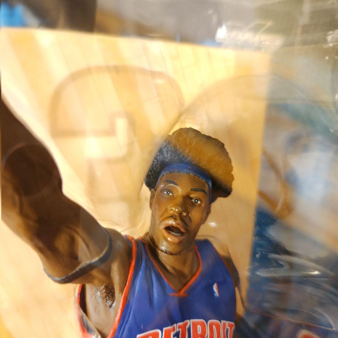 希少 アフロver.】マクファーレン NBA ベン ウォーレス フィギュア