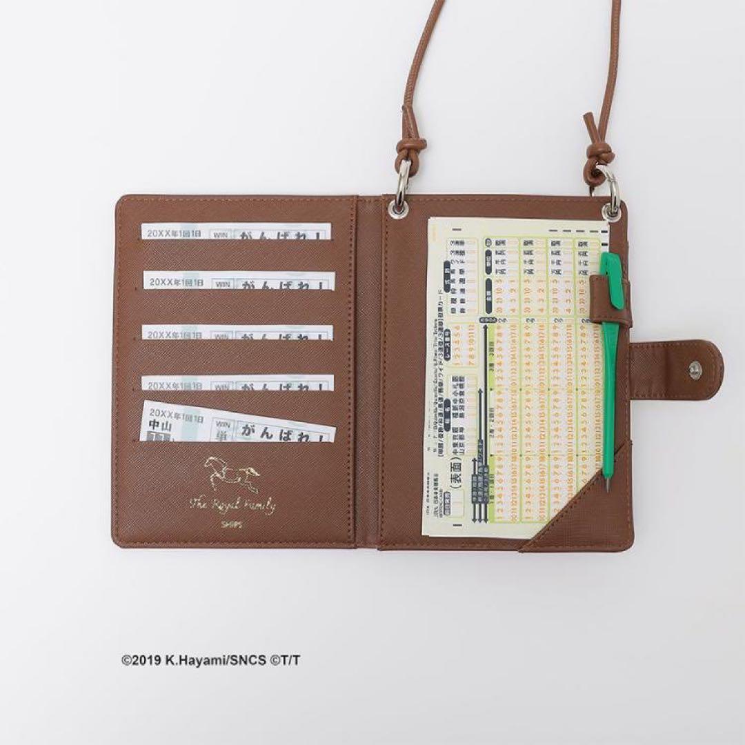 日曜劇場『ザ・ロイヤルファミリー』×SHIPS／馬券ケース ブラック