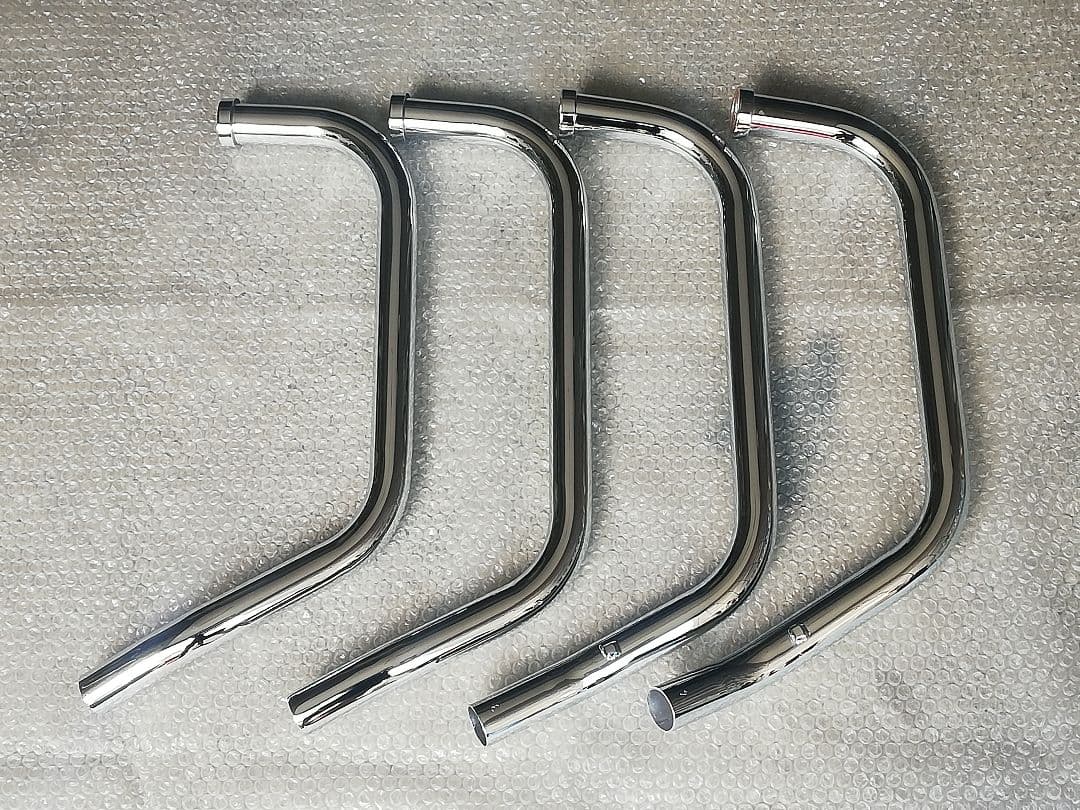 CBXの激鳴きマフラーのエキパイ(新品) CBRにもOK！ワルツ機械ガニブレ