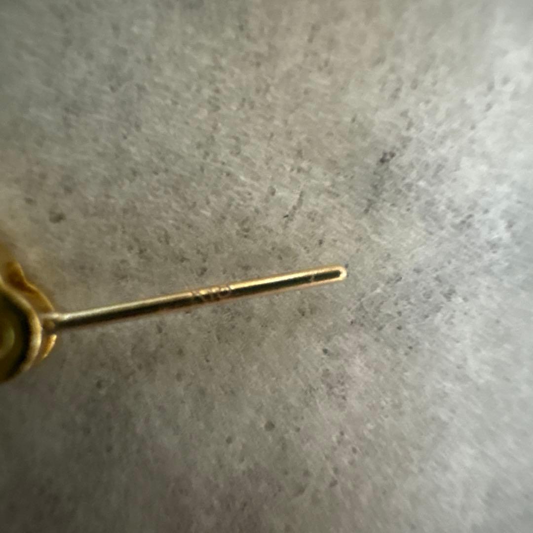 k18ゴールドフープピアス 15mm 1.6mm