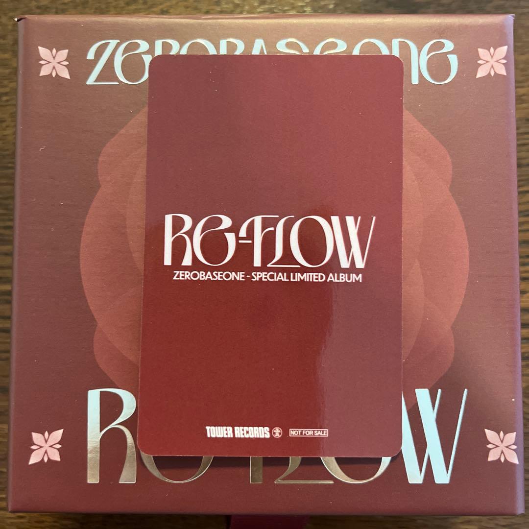 ZEROBASONE RE-FLOW マシュー タワレコ 渋谷特典 - メルカリ