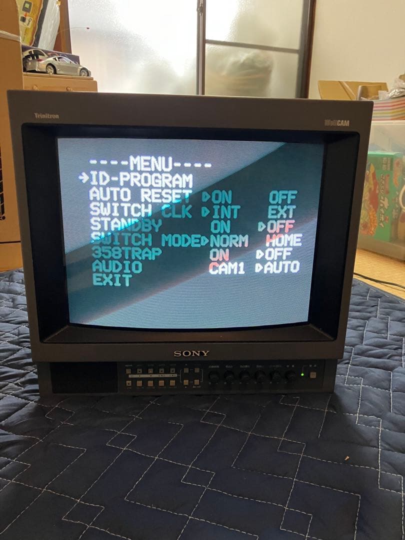 SONY トリニトロン カラービデオモニター SSM-1450 - メルカリ