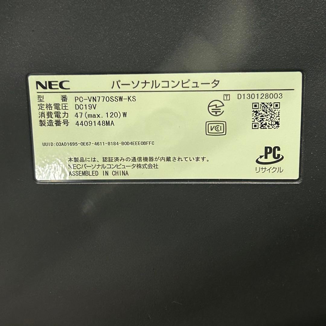 【良品】NEC VALUESTAR i7-4700MQ 2.7TB Win10