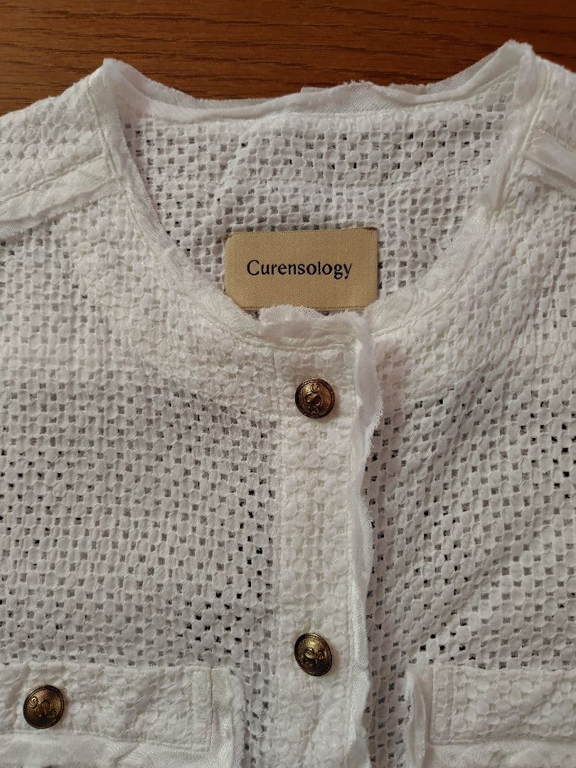 タイムセール カレンソロジー コットンエンブロイダリーブラウス