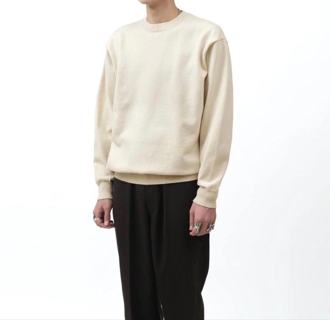 y*y様 yonetomi RIGID CASHMERE KNIT P/O 新品 Yonetomi / RIGID CASHMERE KNIT P/O | THE LIBRARY（ザ ライブラリー
