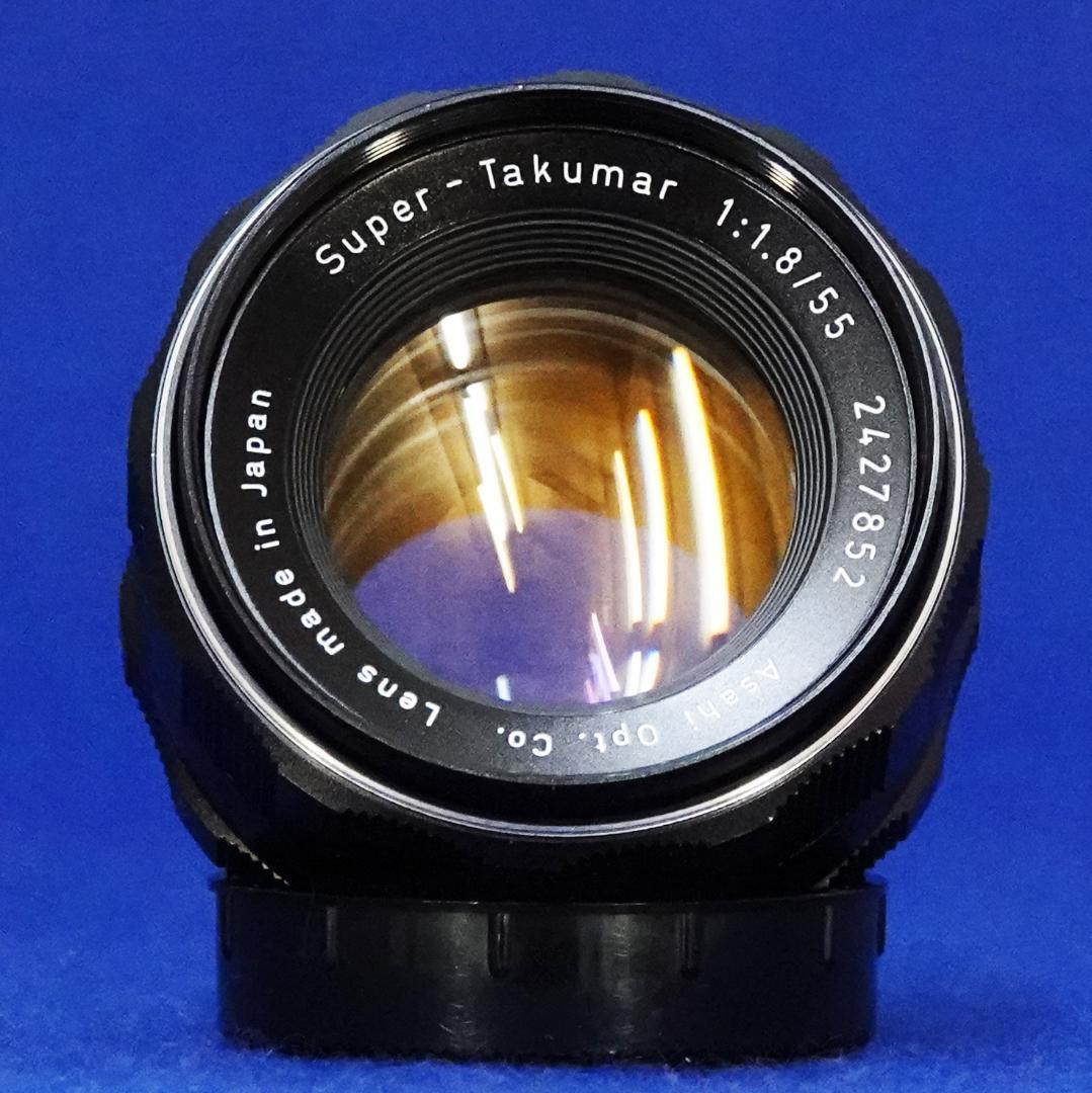 2427852　フレア等全て極上後期型Super-Takumar　F1.8/55