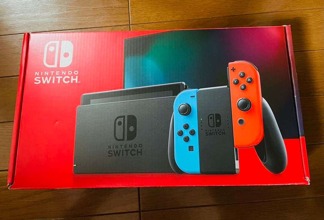 Nintendo Switch 本体 ネオンブルー/ネオンレッド - メルカリ