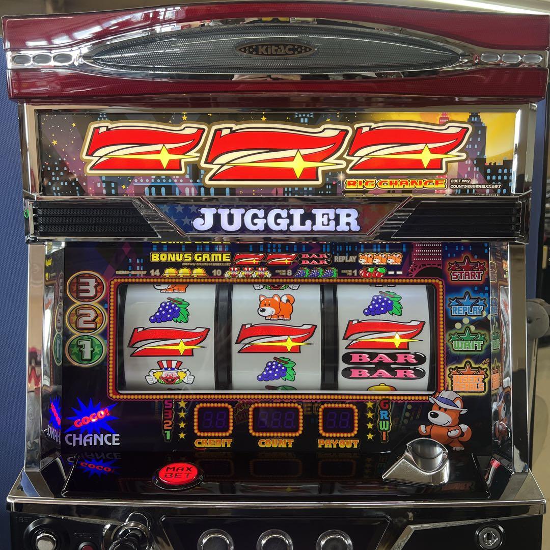 ファンキージャグラー2 パチスロ実機 コイン不要機付 ✨送料無料