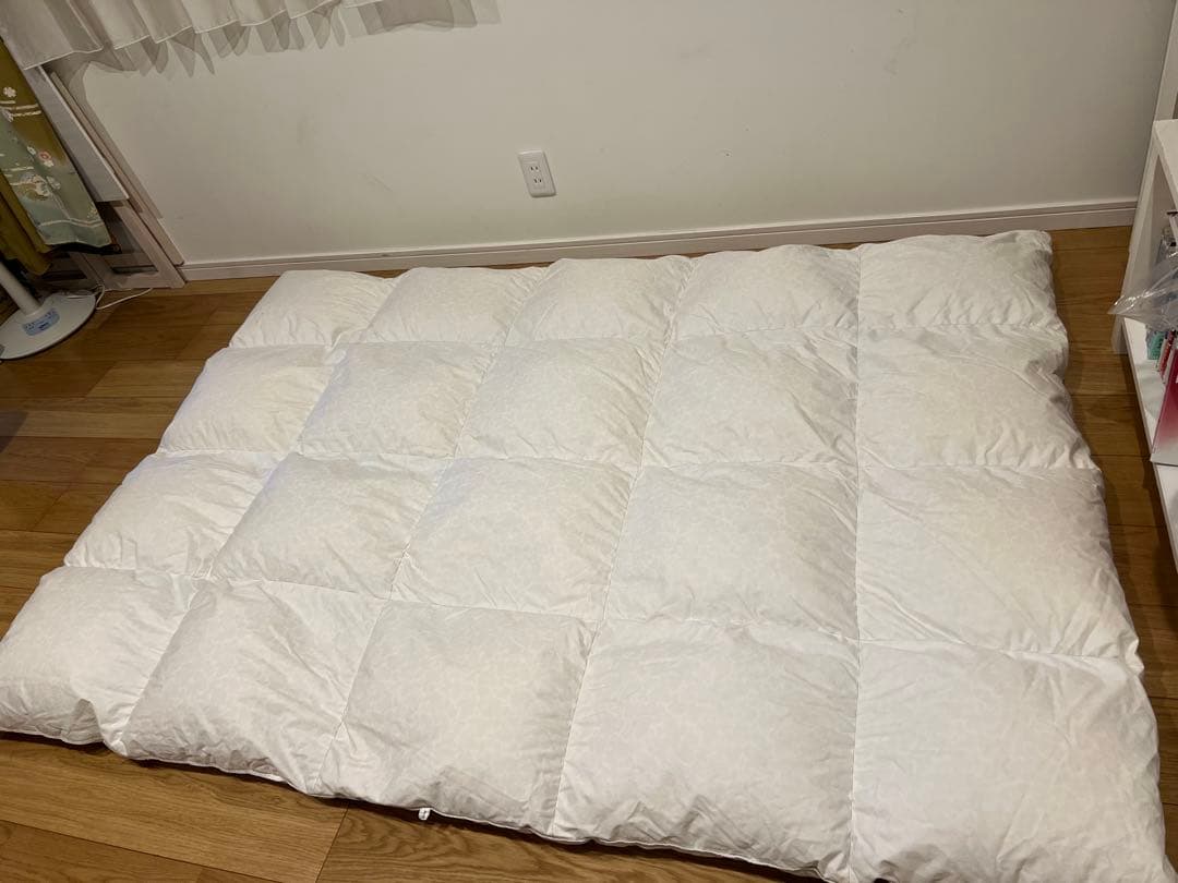 ハンガリーグースダウン90% 超長綿100% 1.4k シングル 日本製