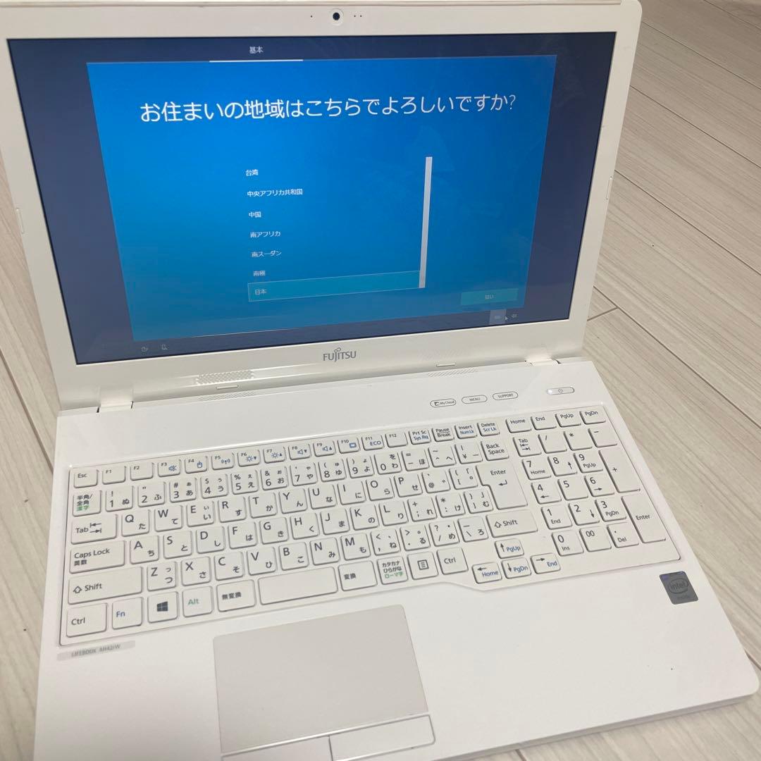 富士通 LIFEBOOK AH24/w ホワイト - メルカリ