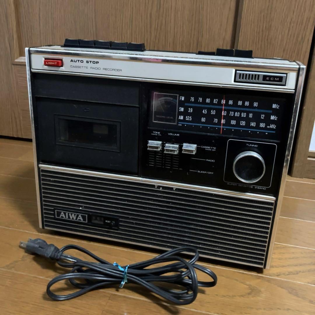 AIWA カセットラジオレコーダー TPR-210 アイワ - メルカリ