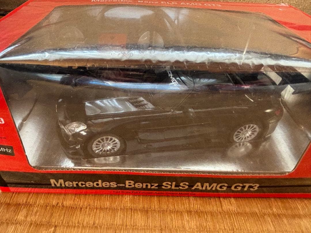 新品未開封◇メルセデスベンツSLS AMG GT3 ラジコンカー1/24ブラック