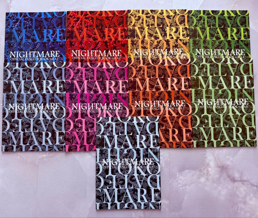 ナイトメア FC会報 伊達漢 Vol.41-49 9冊セット - メルカリ