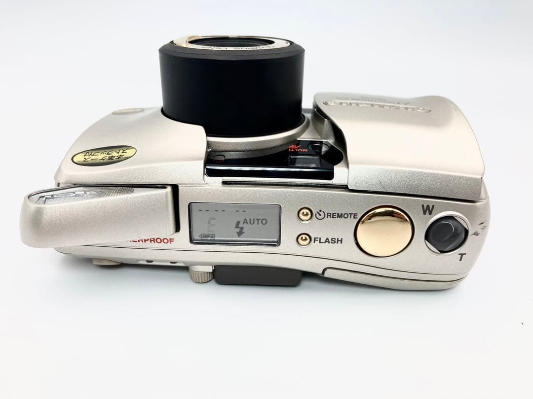 完動品】μ- 105 deluxe コンパクトカメラ 動作確認済み C17