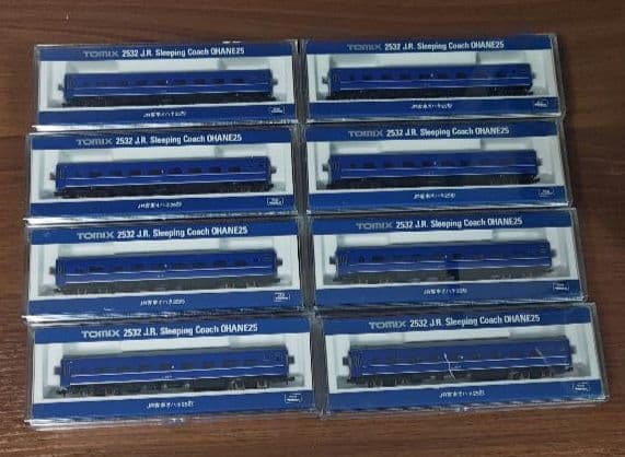 TOMIX Nゲージ鉄道模型 JR客車 オハネ25形 まとめ売り N) 8505 JR東日本・北海道 オハネフ25 0番台「北斗星」増結用