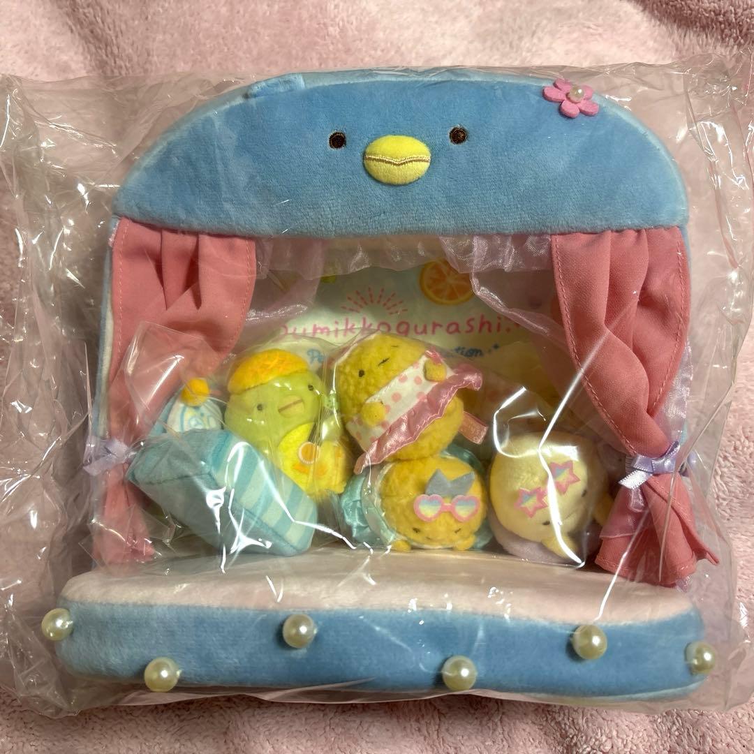 すみっコぐらし シーンぬいぐるみ ぺんぺんフルーツバケーション 受注