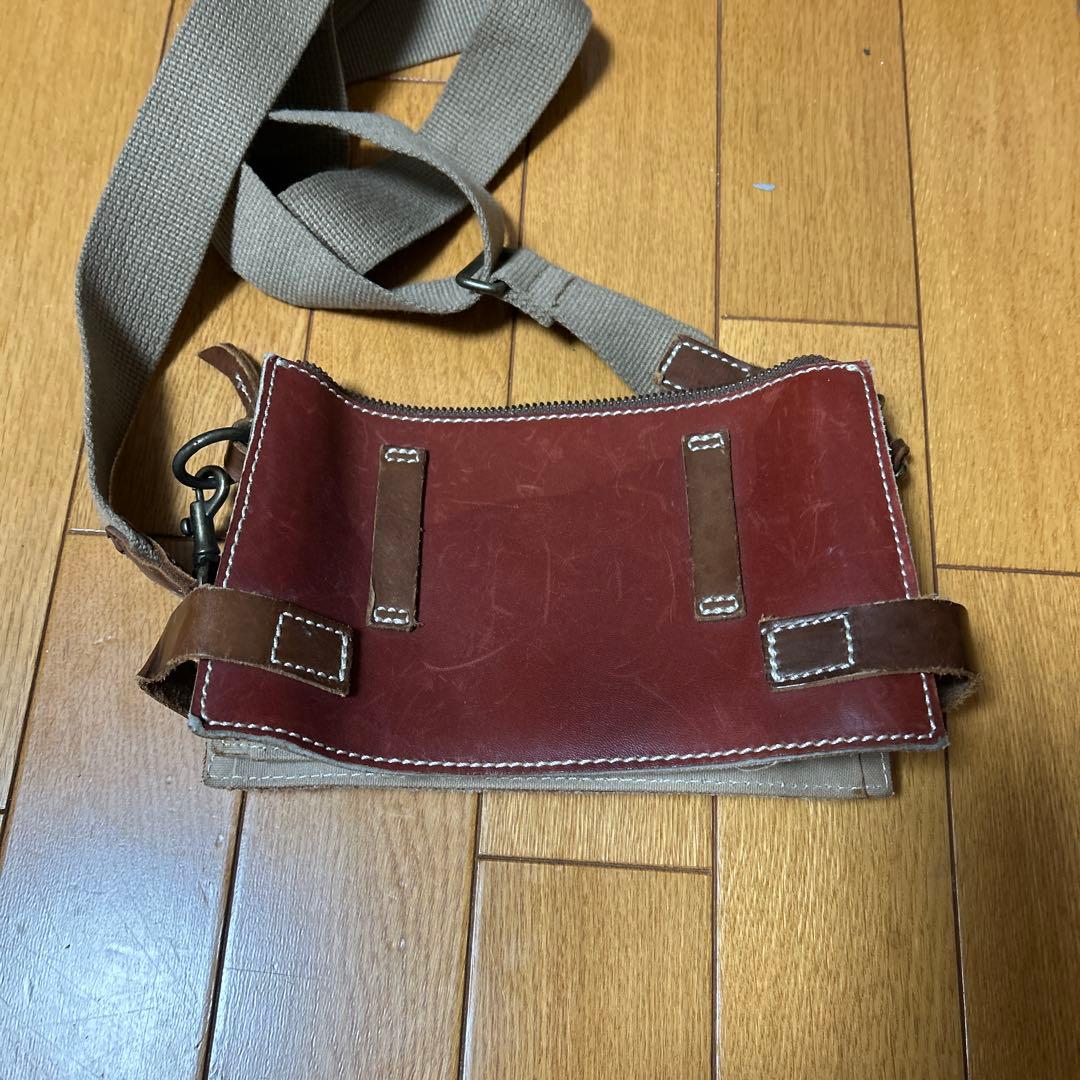 k*R様 RED WINGレザーショルダーバッグ ブラウン - メルカリ