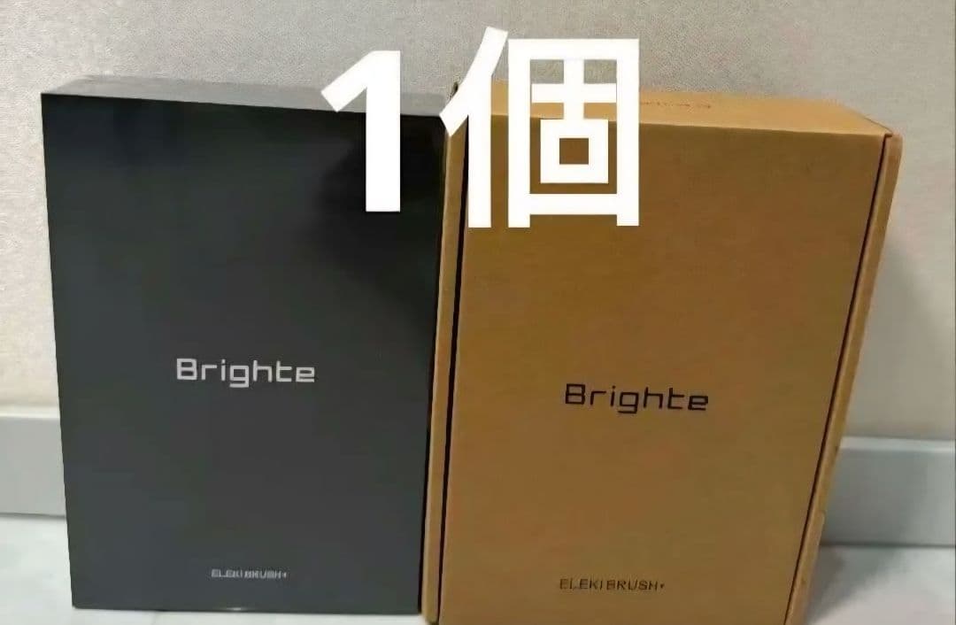 【新品未開封】Brighte ELEKI BRUSH＋ エレキブラシ プラス 新型】Brighte ELEKI BRUSH PLUS エレキブラシ プラス 美顔器 頭皮ケア