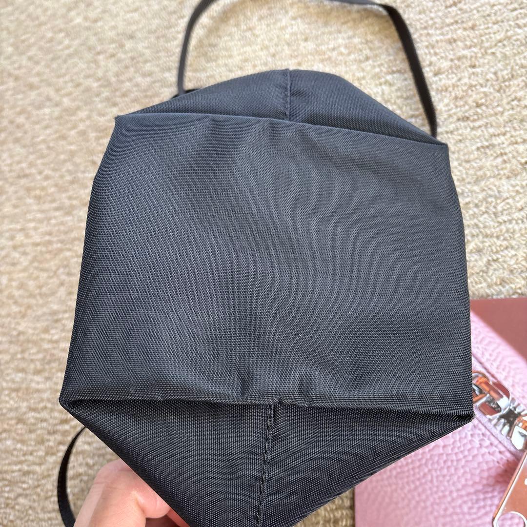 エルベシャプリエ 2885N (ナイロン舟型ショルダーバッグS) ノワール