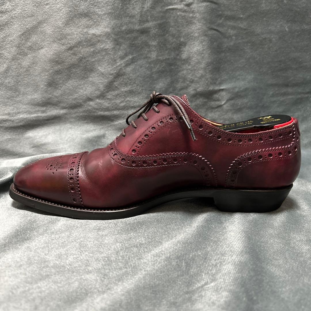 モデナ）スコッチグレイン セミブローグ 970 24.0㎝/E ボルドー - メルカリ