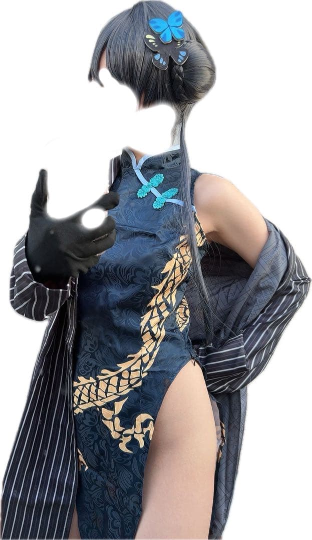 ブルアカ キサキ コスプレ Mサイズ ウィッグ付き - メルカリ