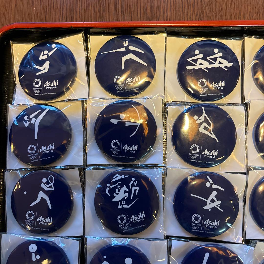 東京オリンピック2020アサヒビール缶バッジ - メルカリ