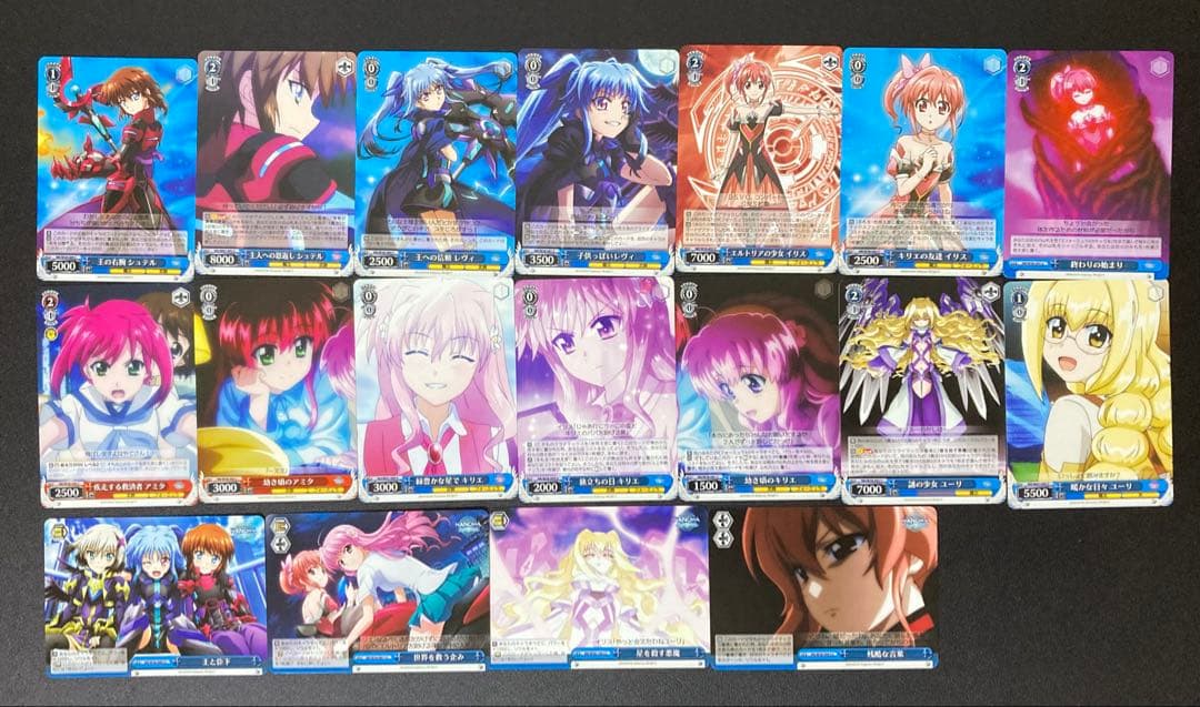 ヴァイスシュヴァルツ 魔法少女リリカルなのは 376種類まとめ