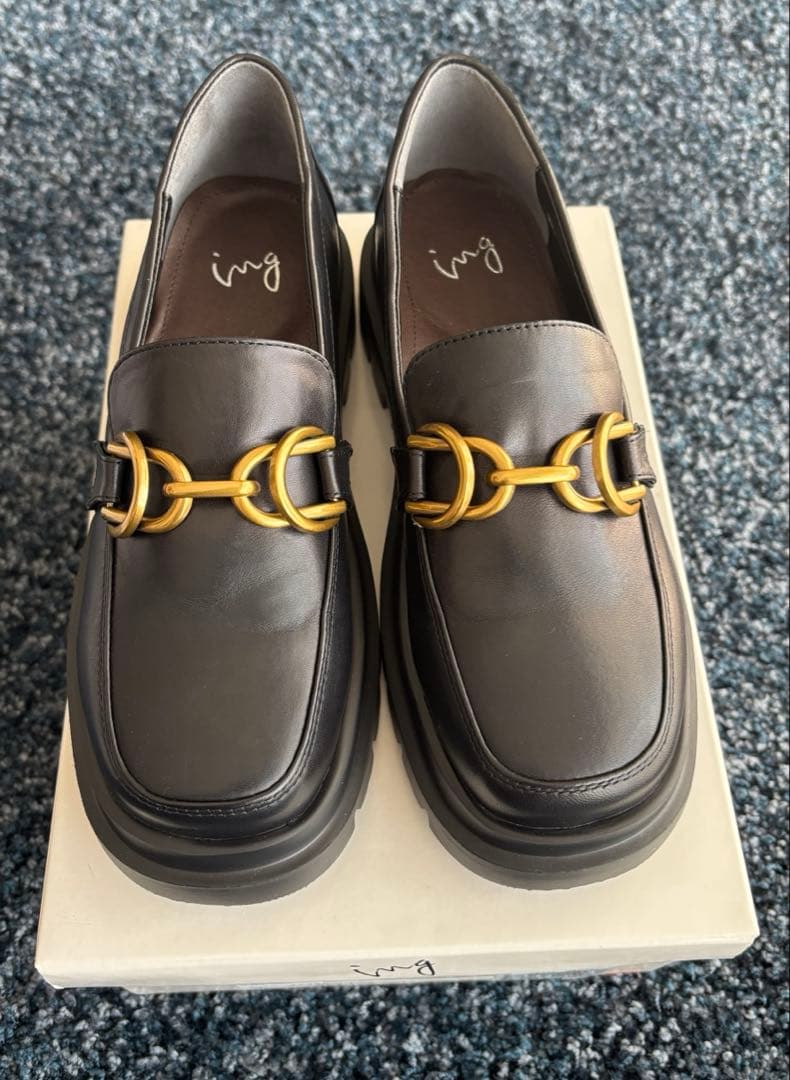 新品　ing 厚底ローファー 23.5cm