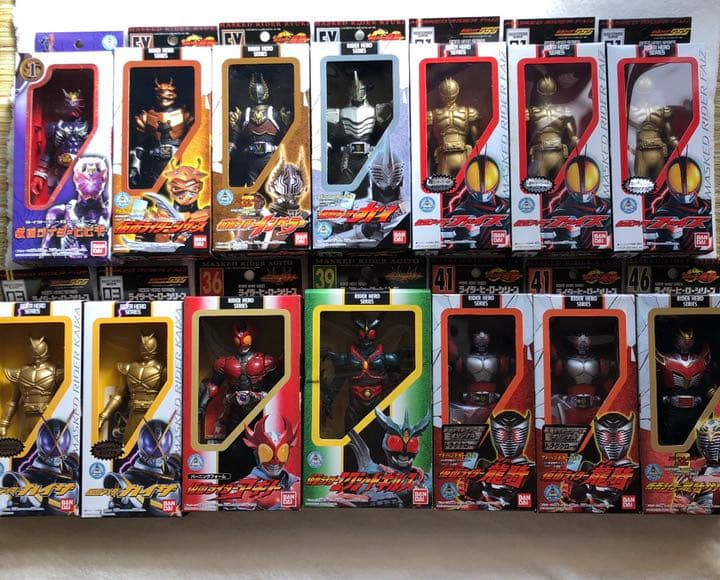 ライダーヒーローシリーズ14体まとめ売り - メルカリ