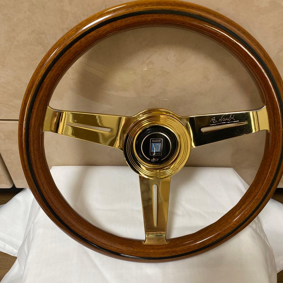 ナルディ ウッドステアリング 32.5パイ Yahoo!オークション - 小径 ナルディ クラシック NARDI 32.5パイ ウッ
