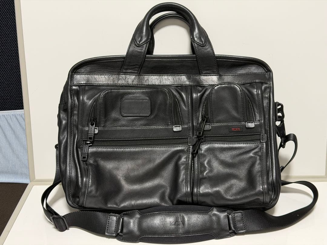 TUMI ALPHA エクスパンダブル ナパレザー 96141DH - メルカリ