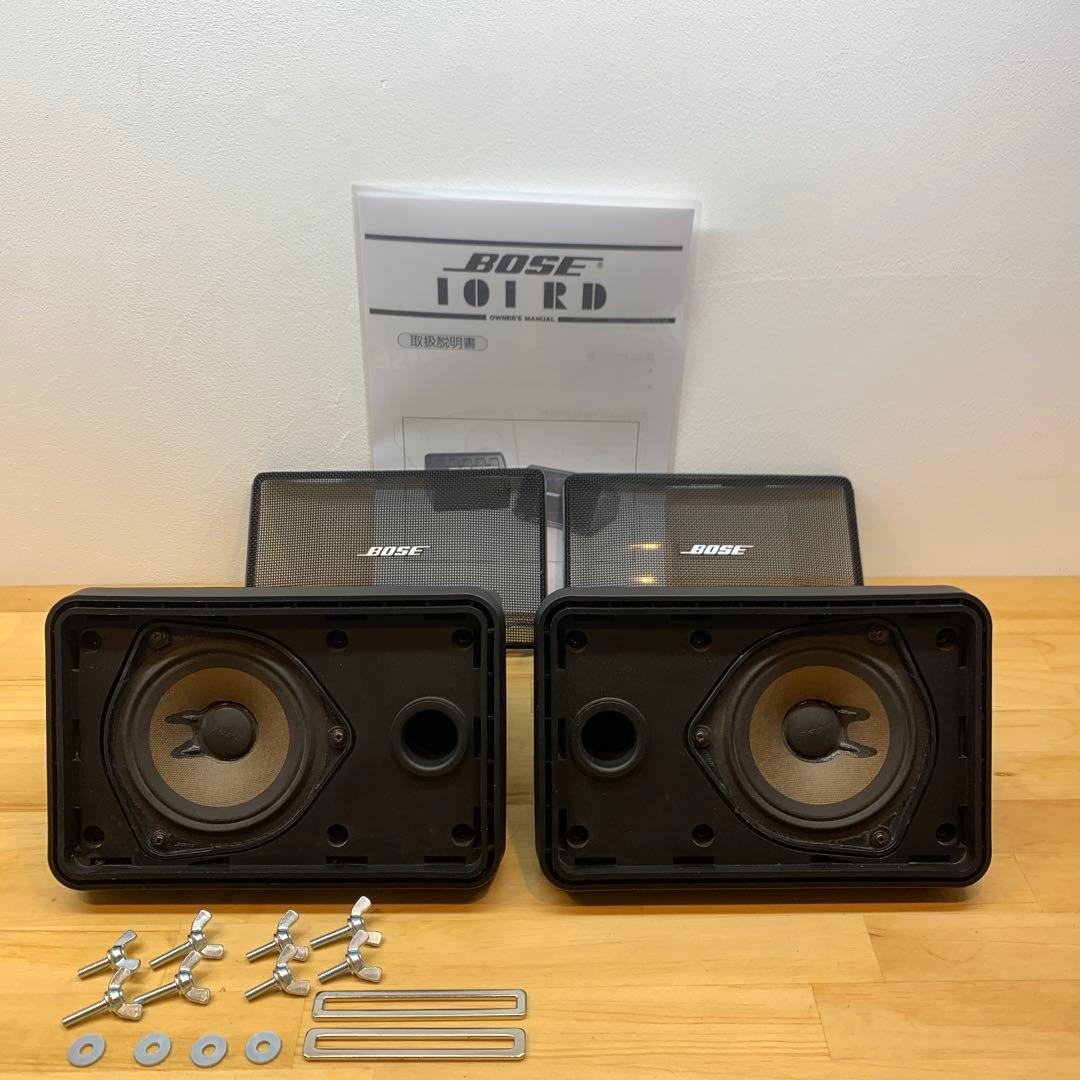 BOSE 101RD 希少 同番 ペアスピーカー 動作品 ケーブル 金具付き