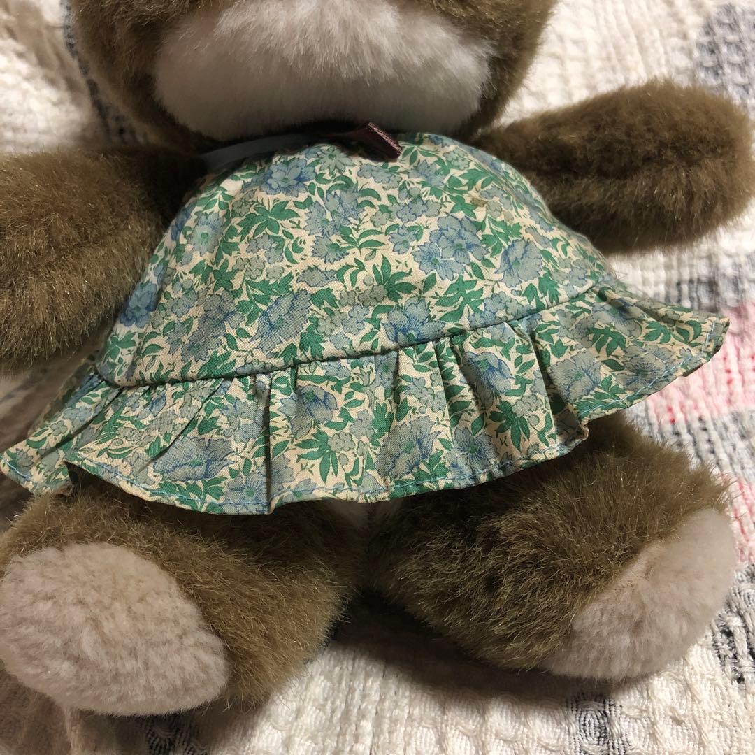 昭和レトロ ヴィンテージ LIBERTY リバティ うさぎ ぬいぐるみ 2コ