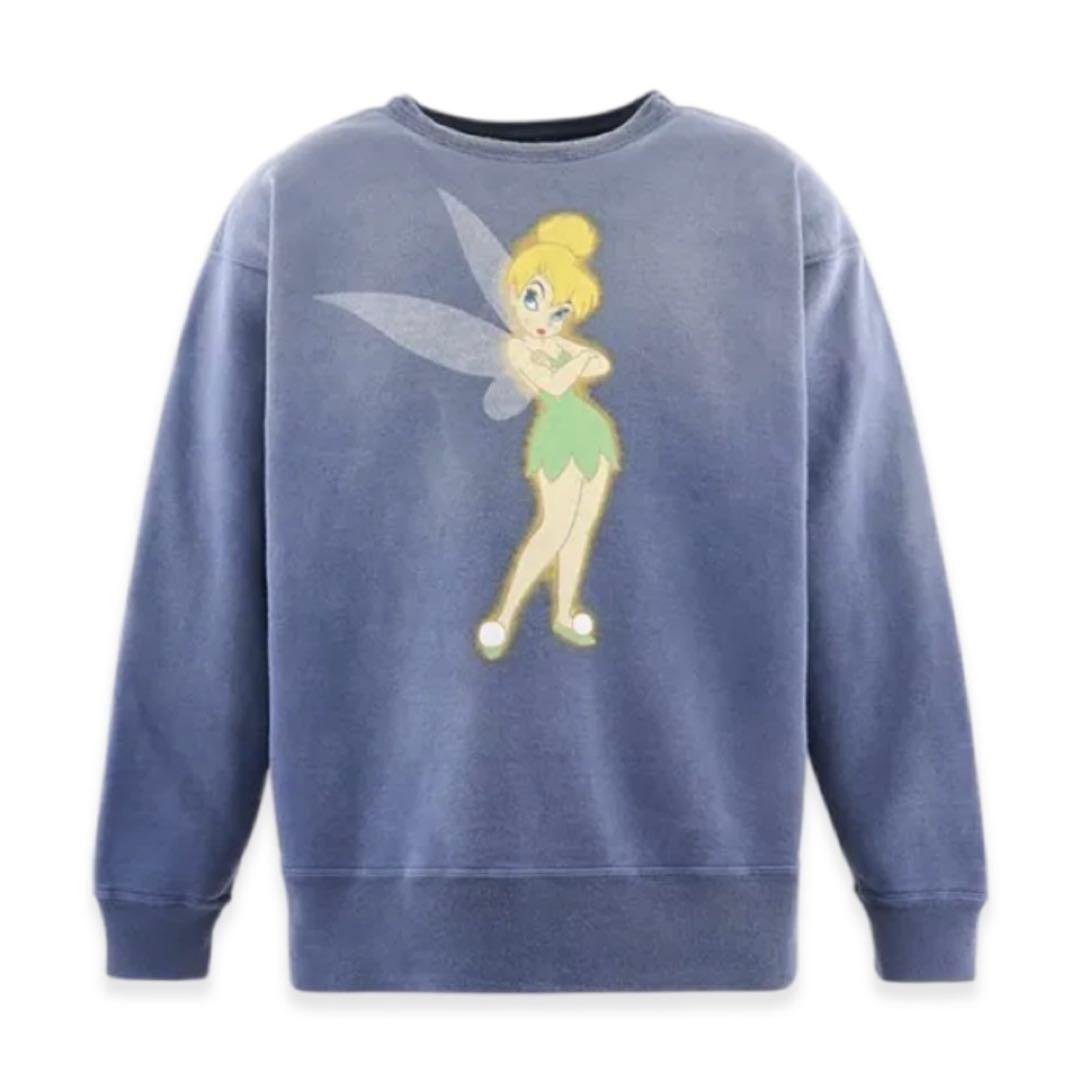 セントマイケル ディズニー ティンカーベル クルーネック スウェット