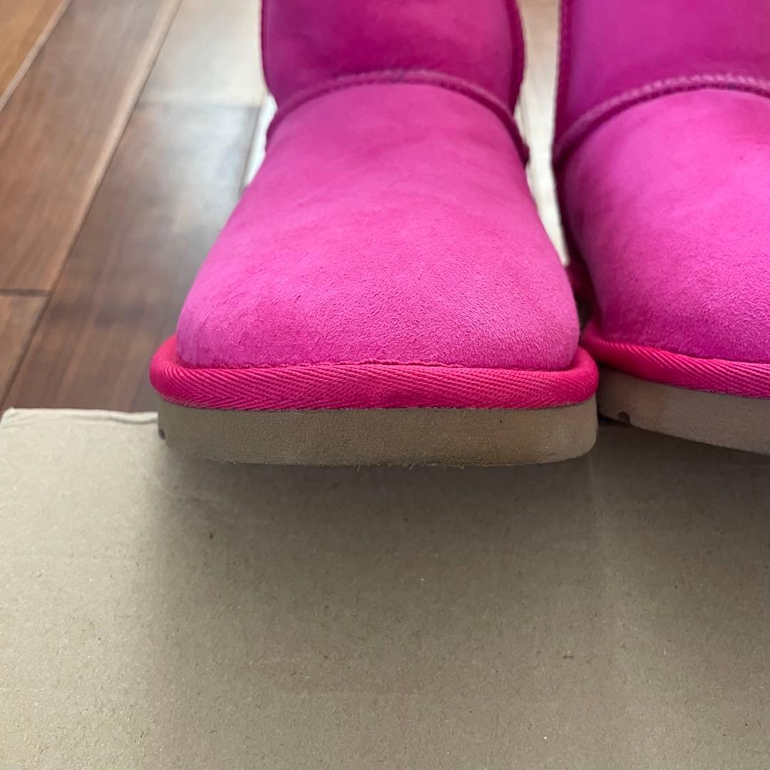 希少】UGG ムートンブーツ マジェンダ ピンク 27cm クラシックショート