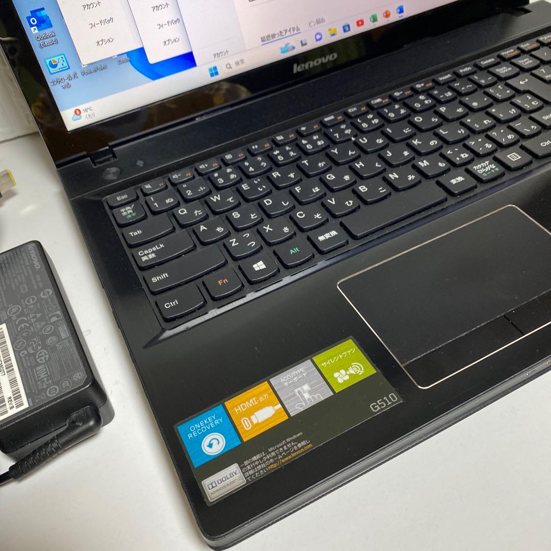 Windows11 オフィス2024年 Corei5 SSD メモリ8G レノボ
