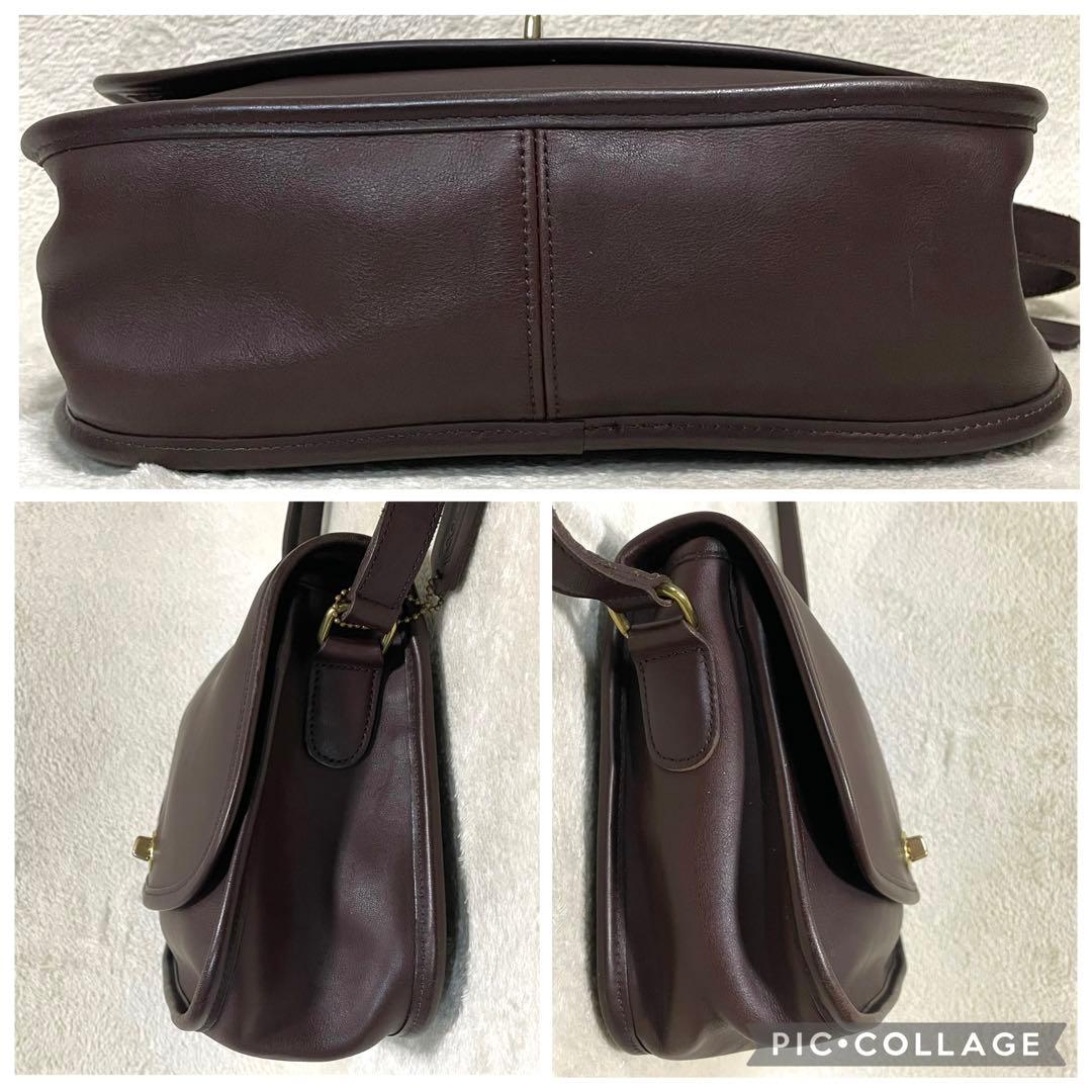 極美品】 オールドコーチ シティバッグ ショルダー ターンロック