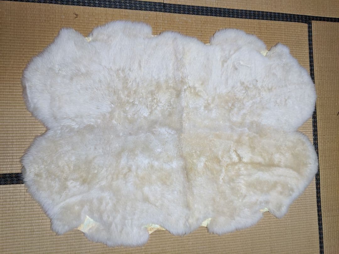 BOWRON　ムートン　ラグ４枚もの 新品 在庫限り BOWRON ボーロン GOLD STAR ムートンラグ 5匹