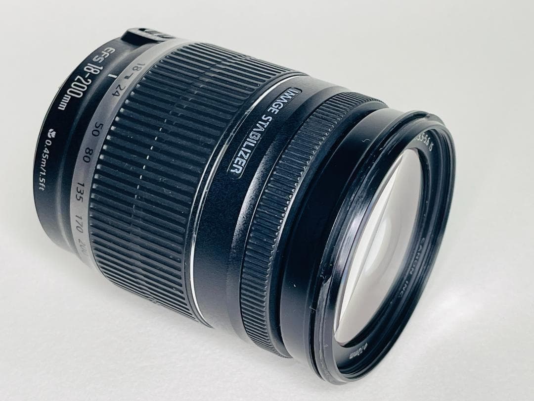 美品☘️Canon EF-S 18-200mm F3.5-5.6 IS キヤノン