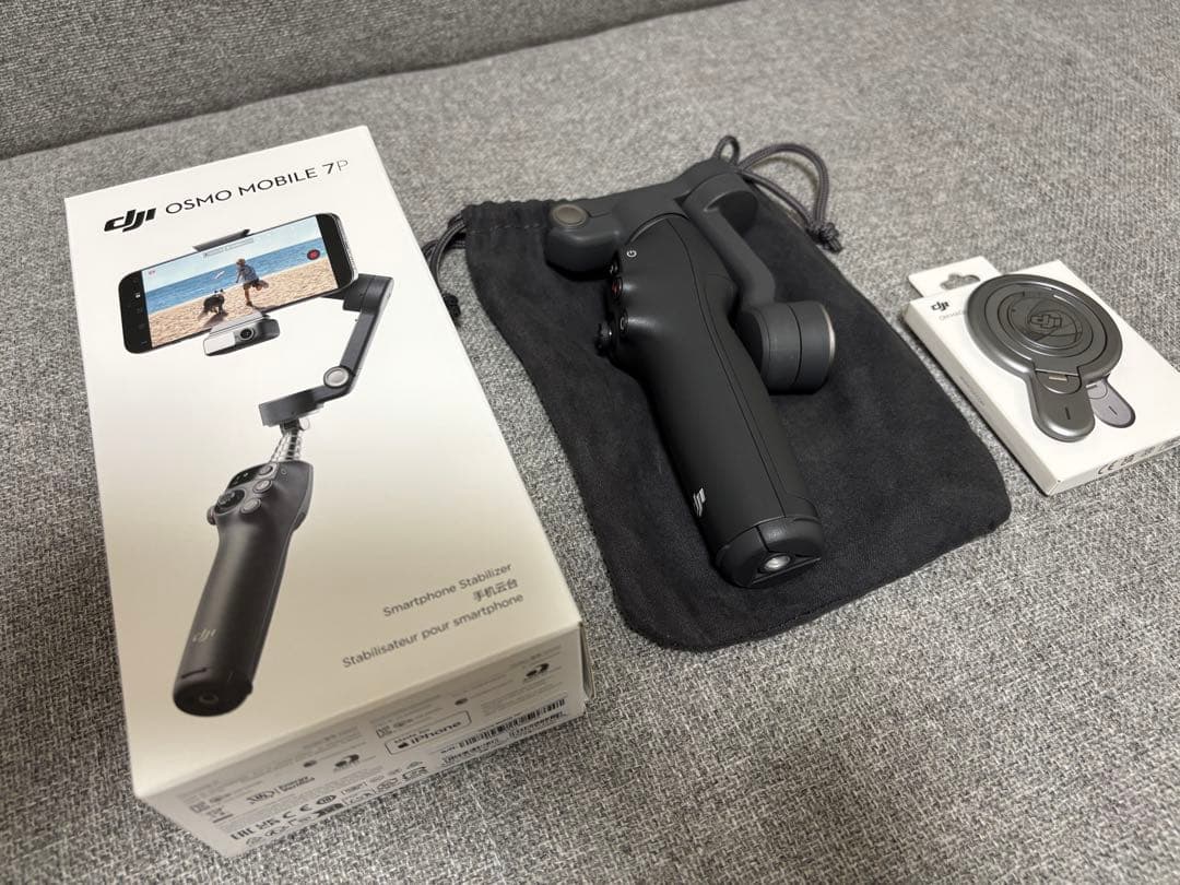 【美品】DJI Osmo Mobile 7P + 磁気クイックリリースプレート 楽天市場】公式限定セット DJI Osmo Mobile 7 ＋ DJI OM磁気クイック