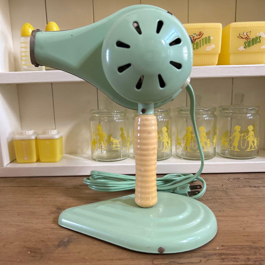 アンティーク ドライヤー(パステルグリーン)